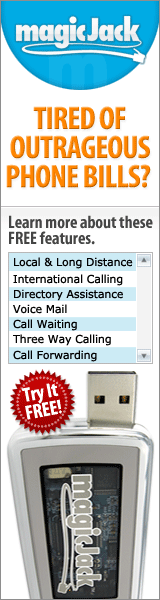 Get a MagicJack for Unlimited Long Distance Calls.