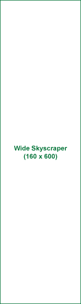 Skyscraper Banner Exchange - Sample 160x600 Skyscraper ad
